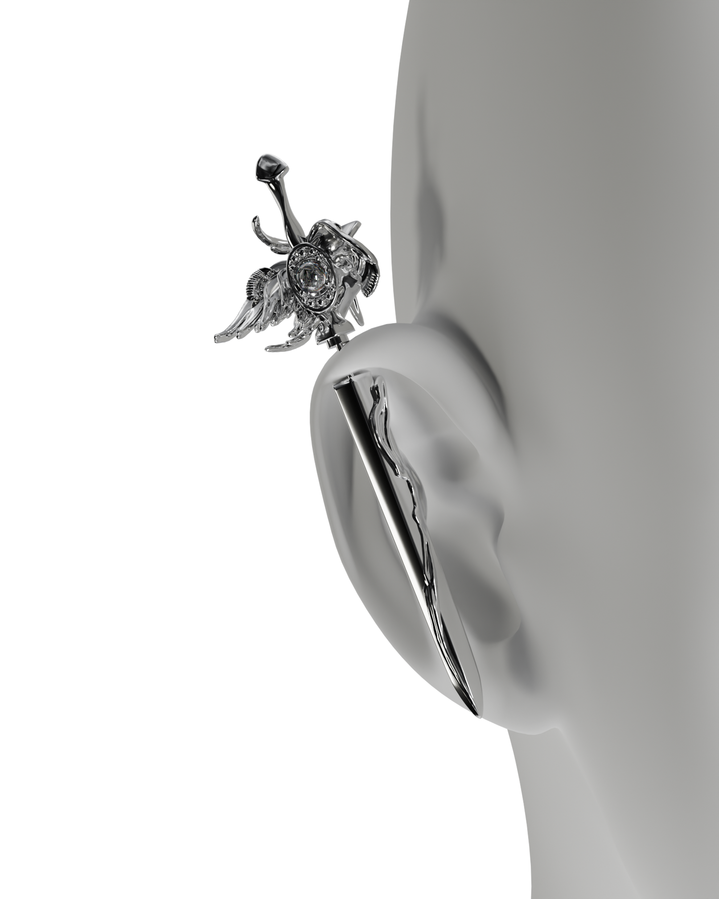 Holy Sword Earrings - Wings