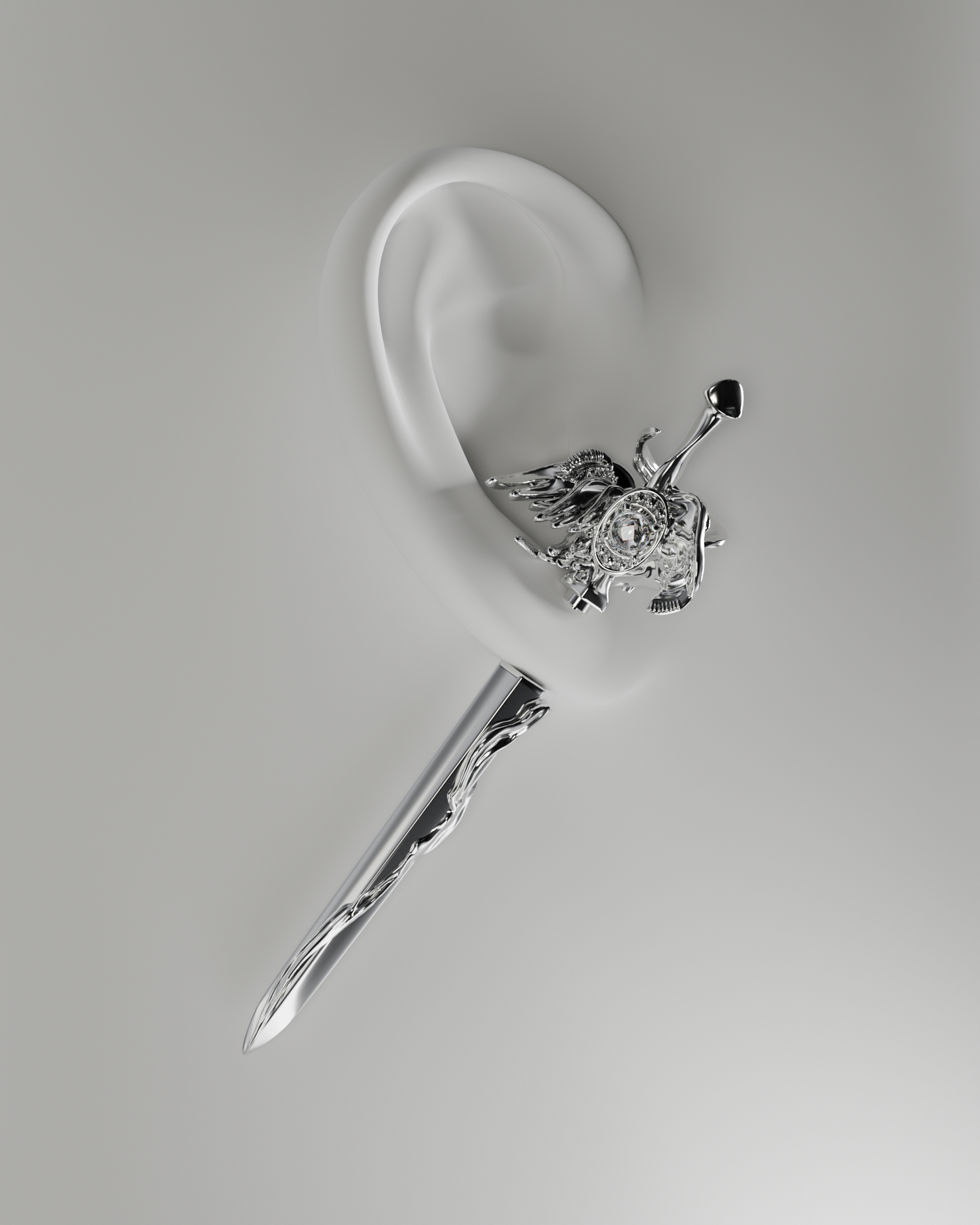 Holy Sword Earrings - Wings