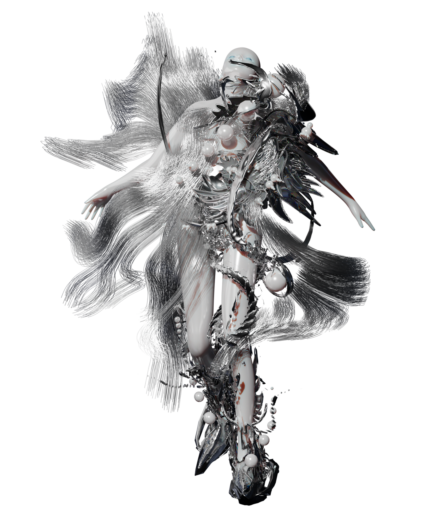 Flowing Silver, Shining Pearl- 2