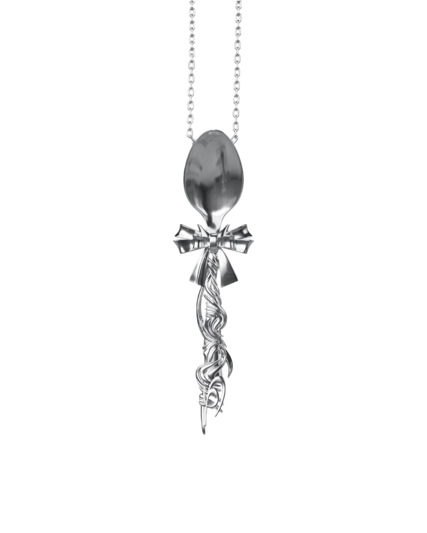 Spoon Necklace - Bow