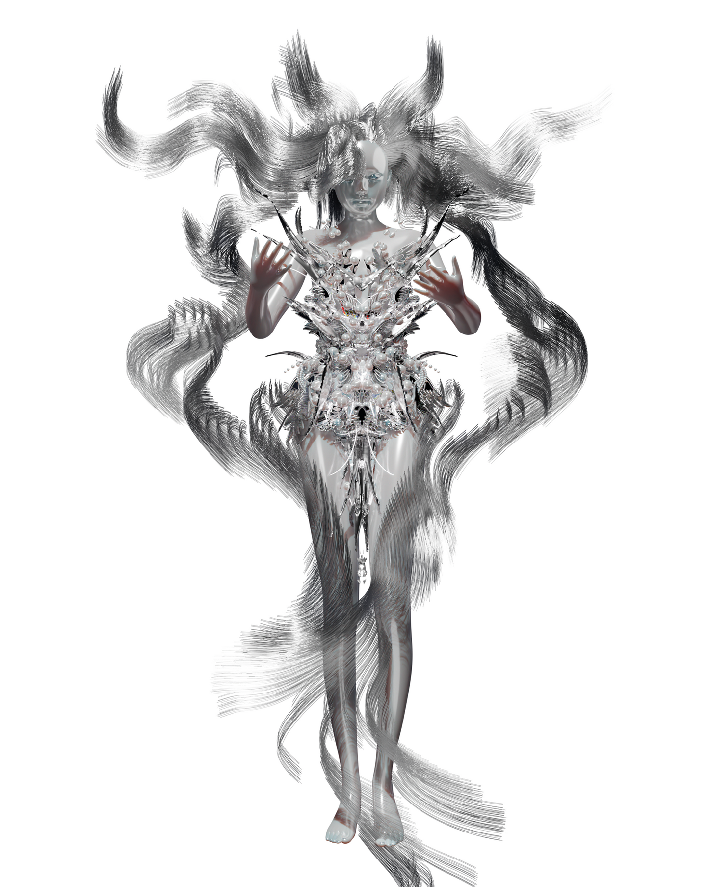 Flowing Silver, Shining Pearl- 4