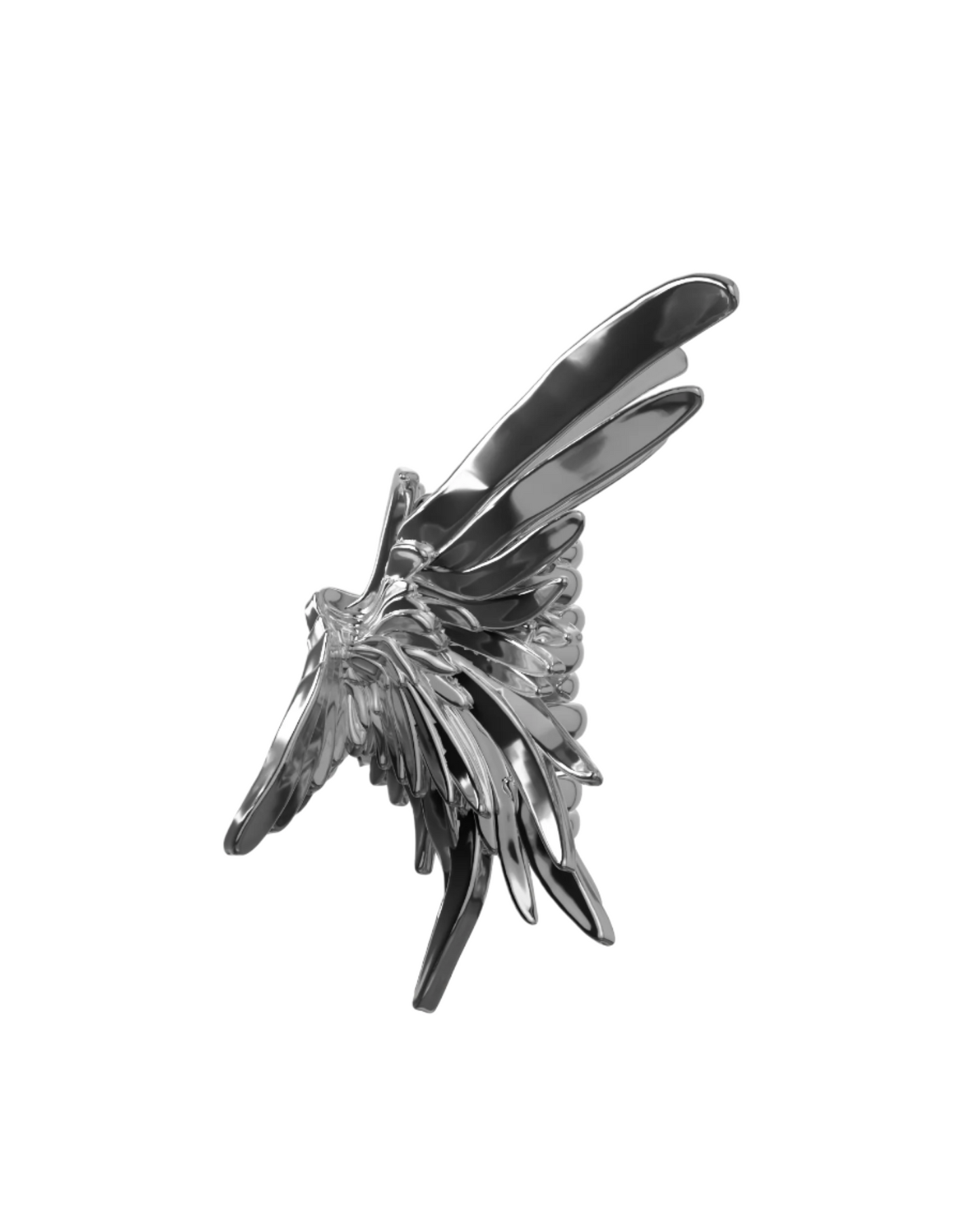 Feather Hair Clip - Wings