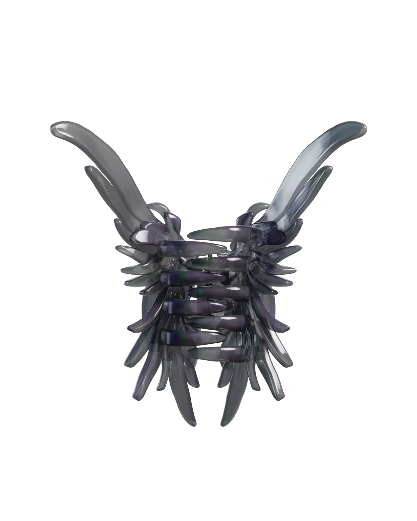 Feather Hair Clip - Wings
