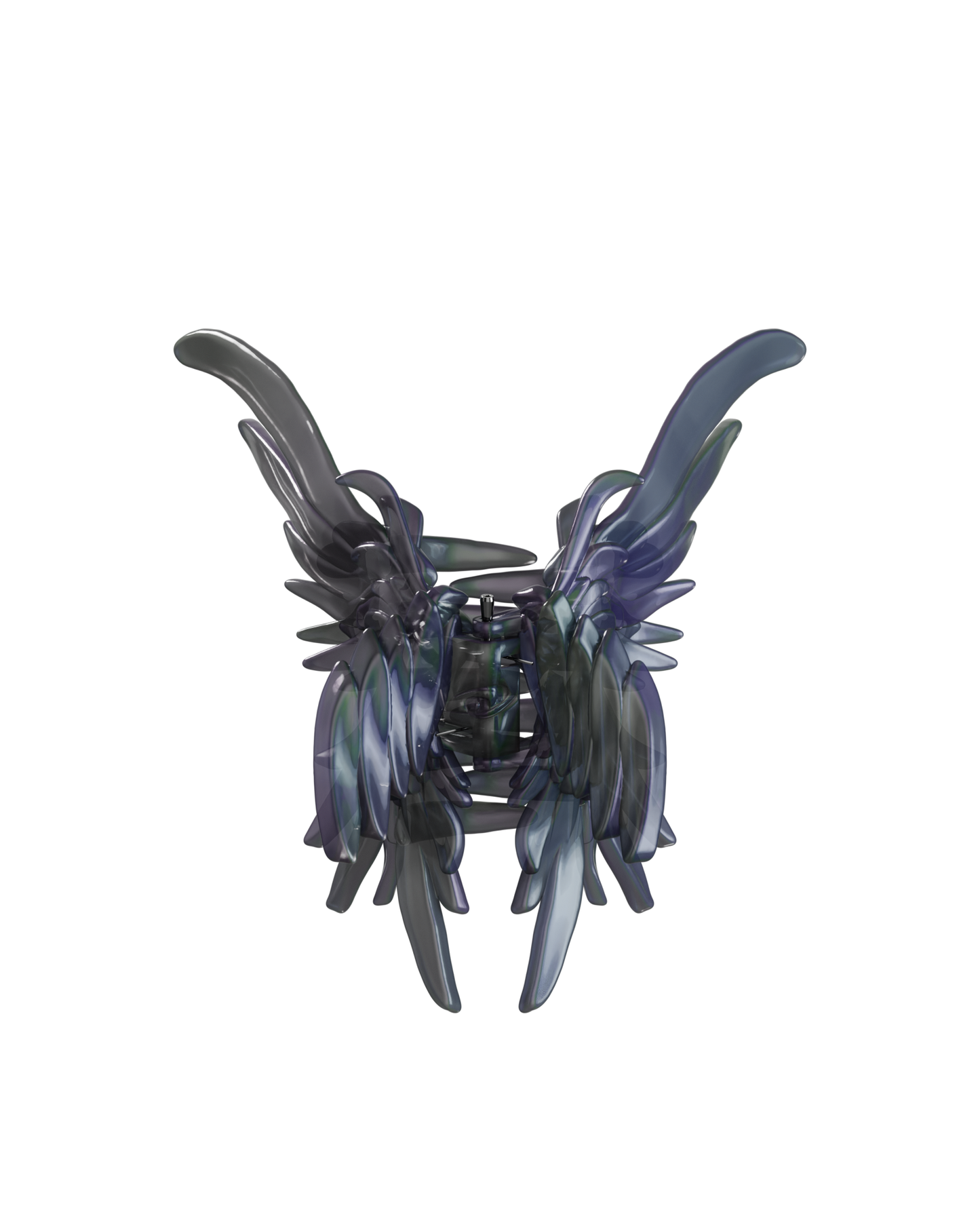 Feather Hair Clip - Wings