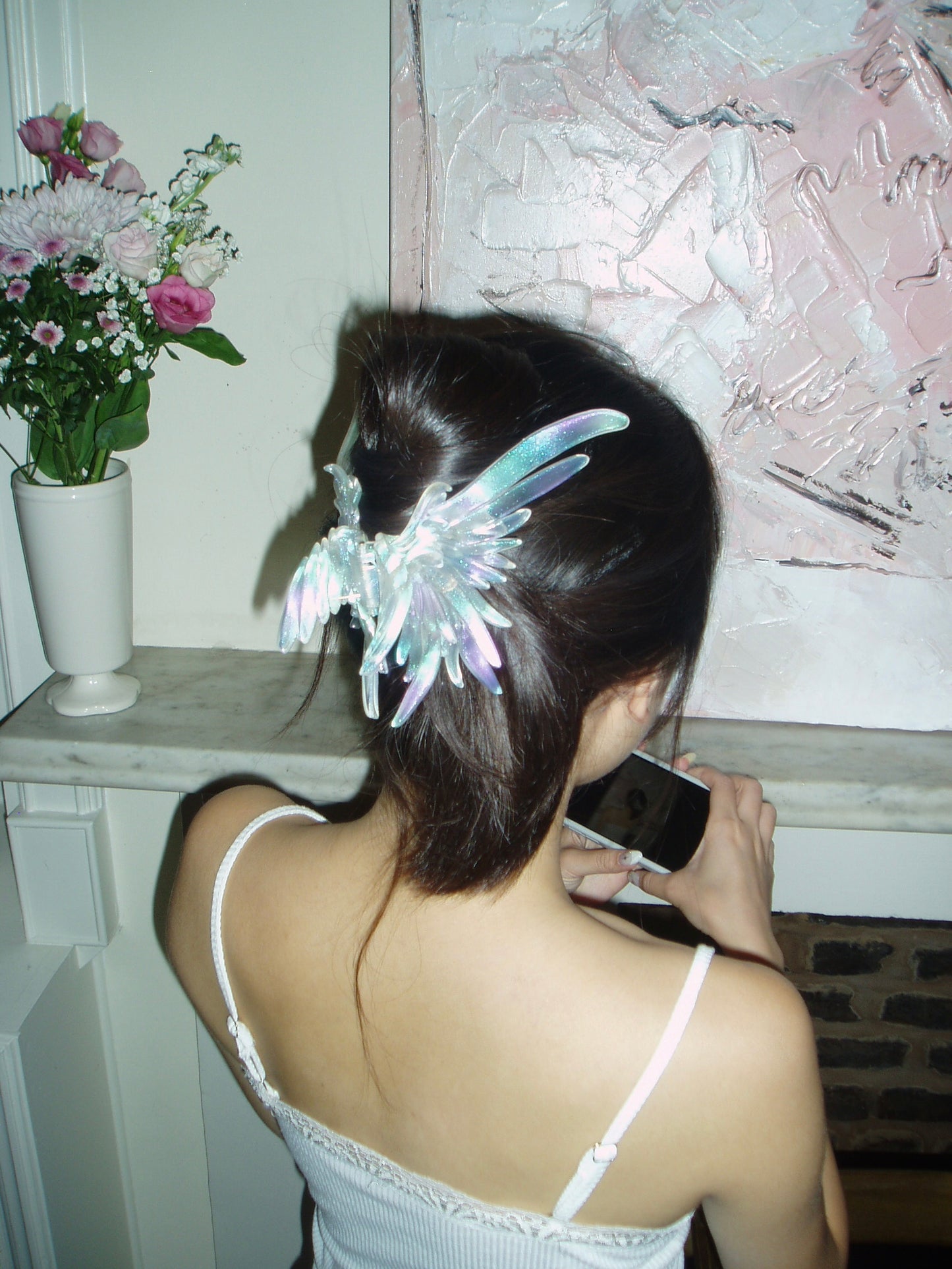Feather Hair Clip - Wings
