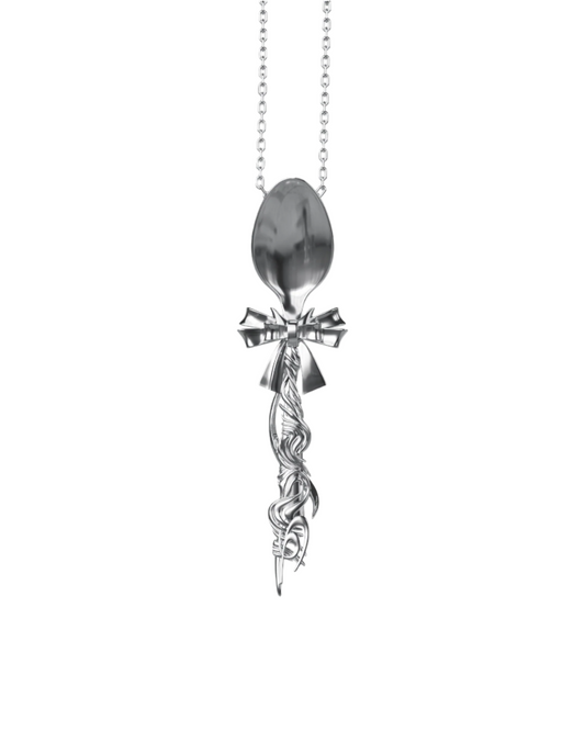 Spoon Necklace - Bow