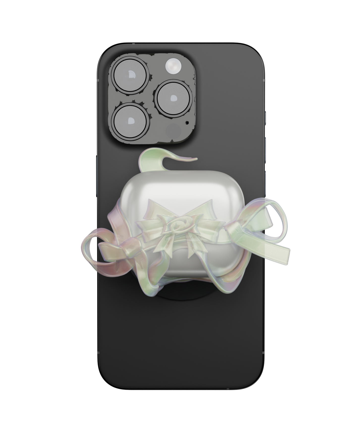 AirPods Phone Magnetic Case - Bow