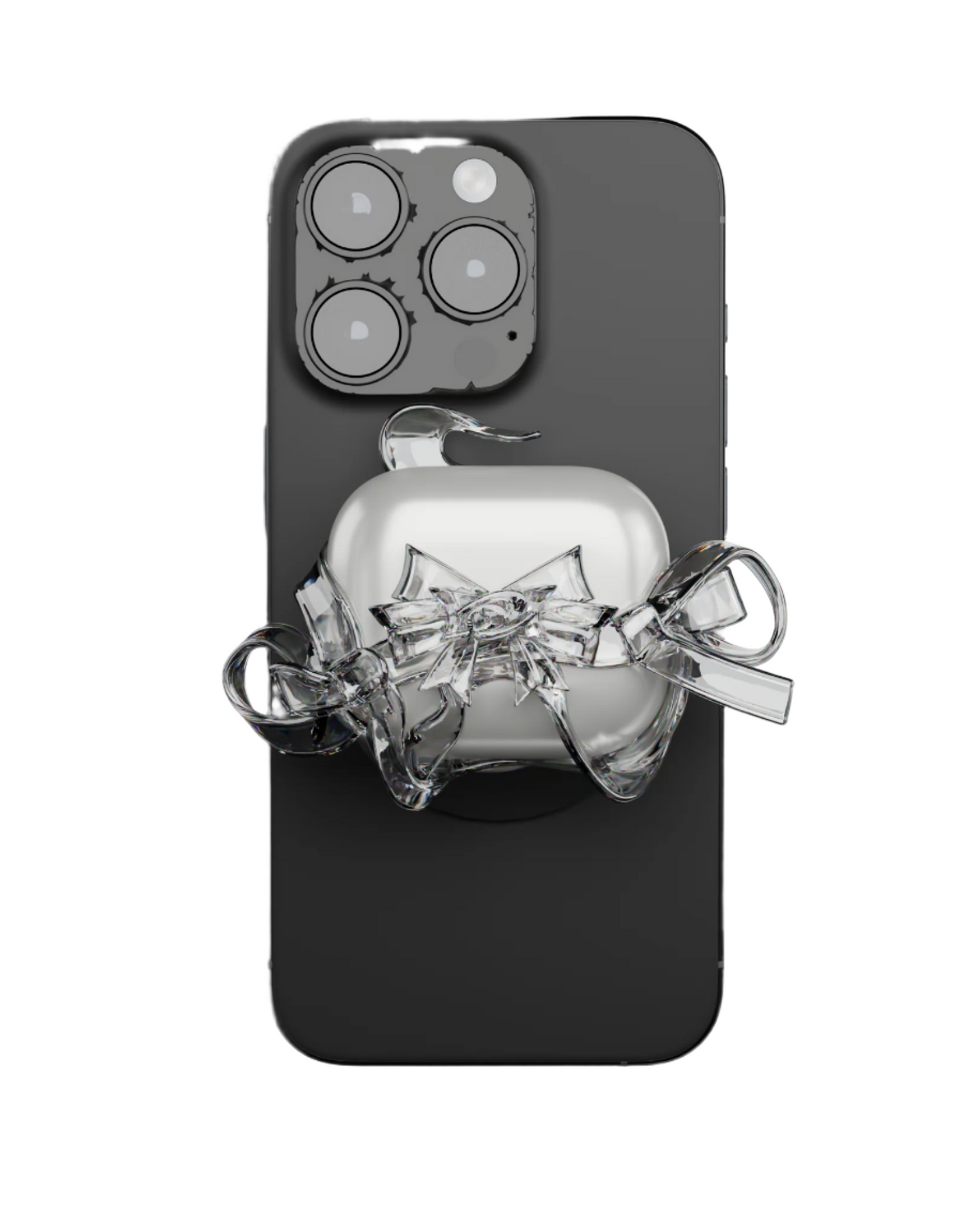 AirPods Phone Magnetic Case - Bow