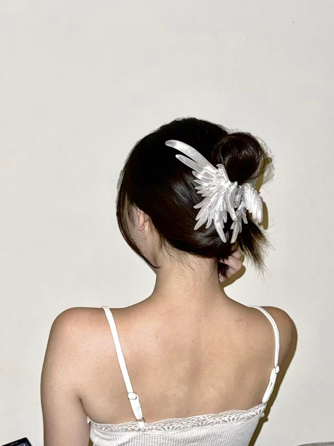 Feather Hair Clip - Wings